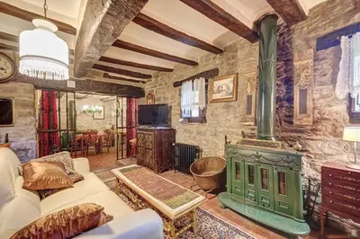 Zona de estar de Casa Ondare Etxea by Clabao