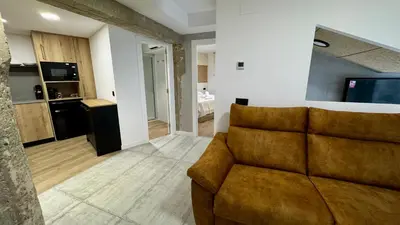 Una cocina o zona de cocina en Casa Martina