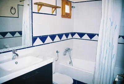 Un baño de Casa Chaparrete