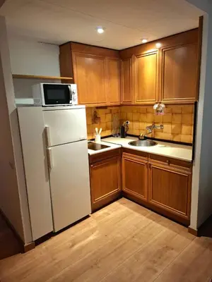 Una cocina o zona de cocina en Isard Apartament