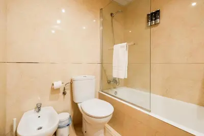Un baño de Suite Seo | Centro 8 Pax Familiar | 3 Dormitorios