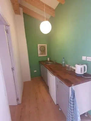 Una cocina o zona de cocina en Casa Verde