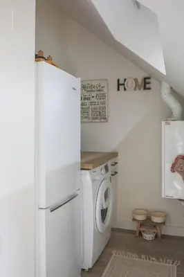 Una cocina o zona de cocina en Ilargi, cálido, familiar, garaje y petfriendly - Arafita Apartamentos