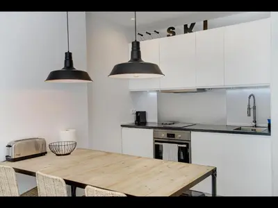 Una cocina o zona de cocina en Tuc dera Llança de Alma de Nieve