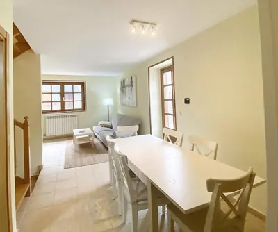 Zona de estar de Chalet Ibones Azules 7 pax