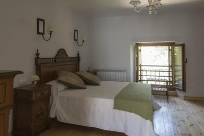Cama o camas de una habitación en El Trujal de las Bardenas