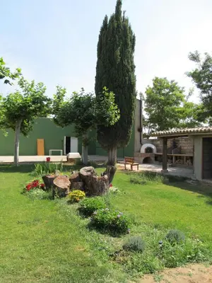 Jardín al aire libre en El Trujal de las Bardenas