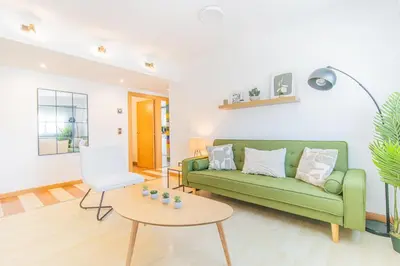Zona de estar de Your Ideal Base to explore Zaragoza's delights