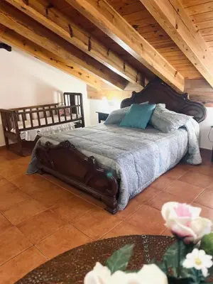 Cama o camas de una habitación en Casa Massiana B&B
