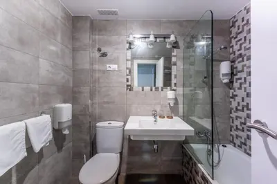 Un baño de Hotel de Montaña El Mirador
