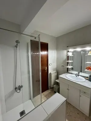 Un baño de Castelserás apartamento rural