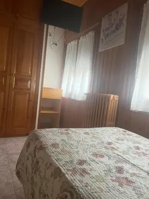 Cama o camas de una habitación en Pensión Montarto