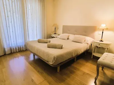 Cama o camas de una habitación en El Sitio de Agustina by Alogest