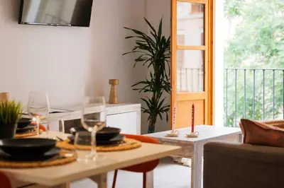 Zona de estar de Loft Loarre | Estudio Premium Renovado | 5 Pax