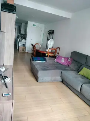 Zona de estar de Apartment in the center of Pamplona