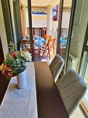 Zona de estar de Apartamento Peña Telera: Las Margas Golf