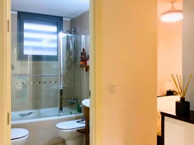 Un baño de Apartamento Peña Telera: Las Margas Golf