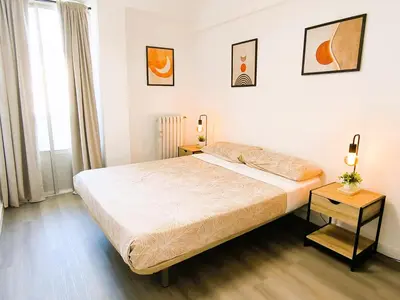 Cama o camas de una habitación en La Parada de Arco by Alogest