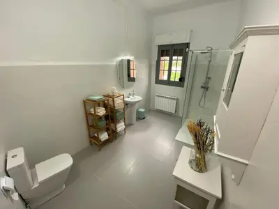 Un baño de La Huerta Corella