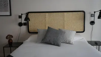 Cama o camas de una habitación en Serendipia