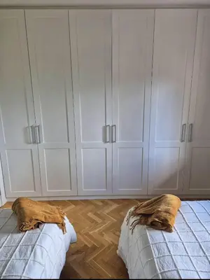 Cama o camas de una habitación en El Puyal de Benas