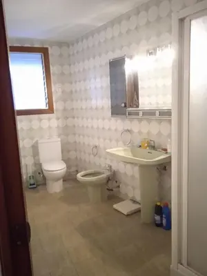 Un baño de central apartment in Caspe