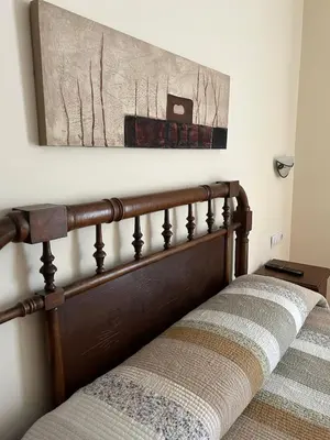 Cama o camas de una habitación en Casa Rural Barranco