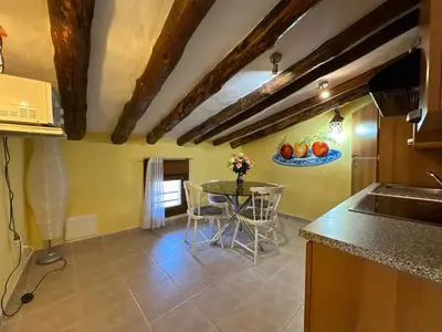 Una cocina o zona de cocina en Entrefrutales
