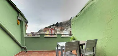 Un balcón o terraza de Ático del Holandés