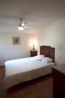 Cama o camas de una habitación en Ático del Holandés