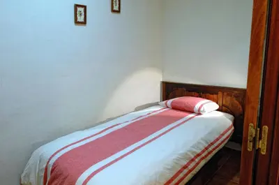 Cama o camas de una habitación en Ático del Holandés