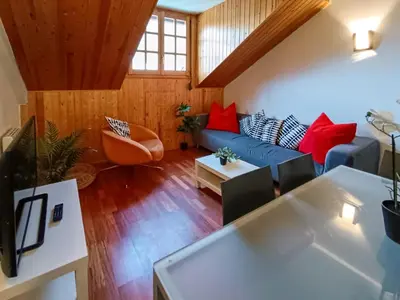 Zona de estar de InmoCyma Benasque El Refugio de Maladeta