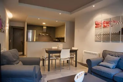 Zona de estar de WinTuWin Apartments