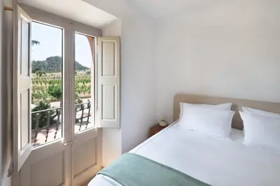 Cama o camas de una habitación en Hotel Dosterras