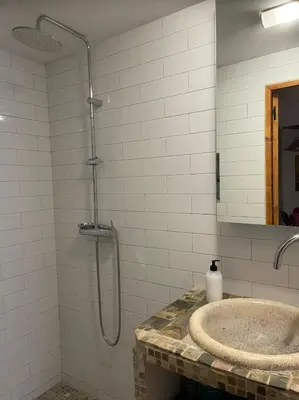 Un baño de Casa del Rellotge