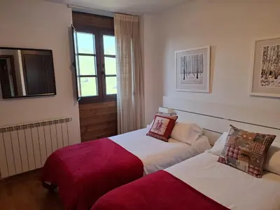Cama o camas de una habitación en Stone, wifi, pet-friendly y garage - Arafita Apartamentos