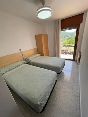Cama o camas de una habitación en Luz de Ordesa