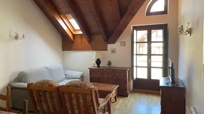 Zona de estar de Apartaments Pirinenc