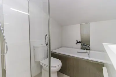 Un baño de Stylish Duplex in the heart of Zaragoza