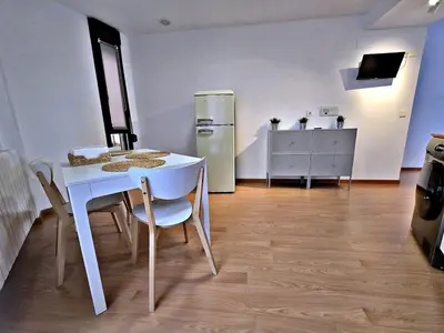 Una cocina o zona de cocina en Explore Tarazona from This Central & Peaceful Flat