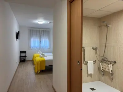 Un baño de Hostal Batallar