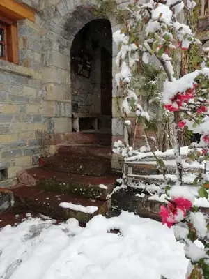 Casa Rural Fontamil en invierno