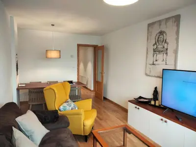 Una televisión o centro de entretenimiento en Ibón de Sarrato