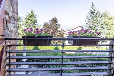 Jardín al aire libre en Las casitas de mache - SALENQUES
