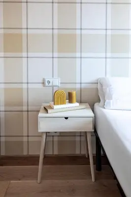 Cama o camas de una habitación en Las casitas de mache - SALENQUES