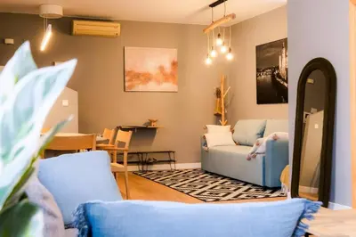 Zona de estar de Ático Alfonso | Amplio Céntrico Renovado | 10 Pax