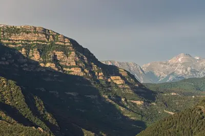 Paisaje cerca de este chalet de montaña