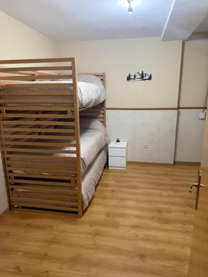 Cama o camas de una habitación en Ibón de Bucuesa