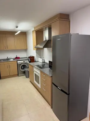 Una cocina o zona de cocina en El teu habitatge a Tremp