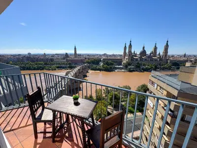 Un balcón o terraza de Best Views to El Pilar- Turistea